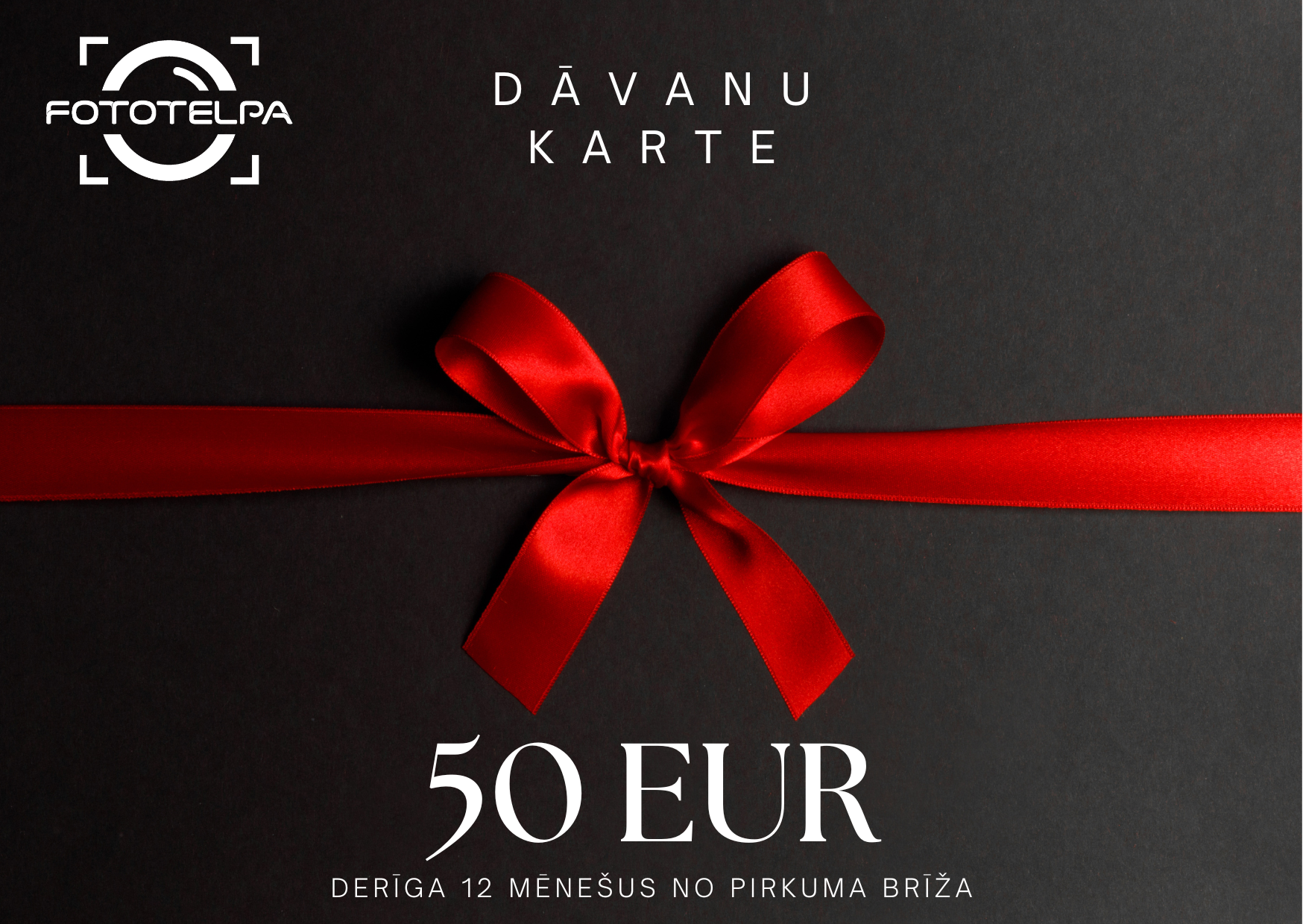 Dāvanu karte 50EUR