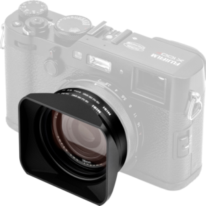 NiSi Lens Hood, UV-Filter & Cap for Fujifilm X100 series Black
