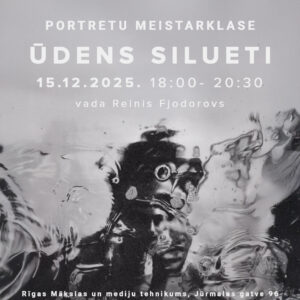 Ūdens silueti - ekspresīvu portretu meistarklase divās daļās (prakse + apstrāde)